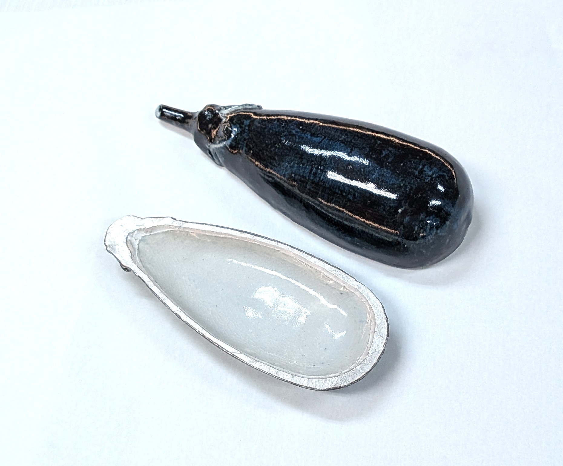 茄子　蓋物B
